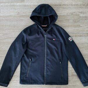 Tommy Hilfiger Hooded Soft-Shell Jacket Coat - Men's Small - S